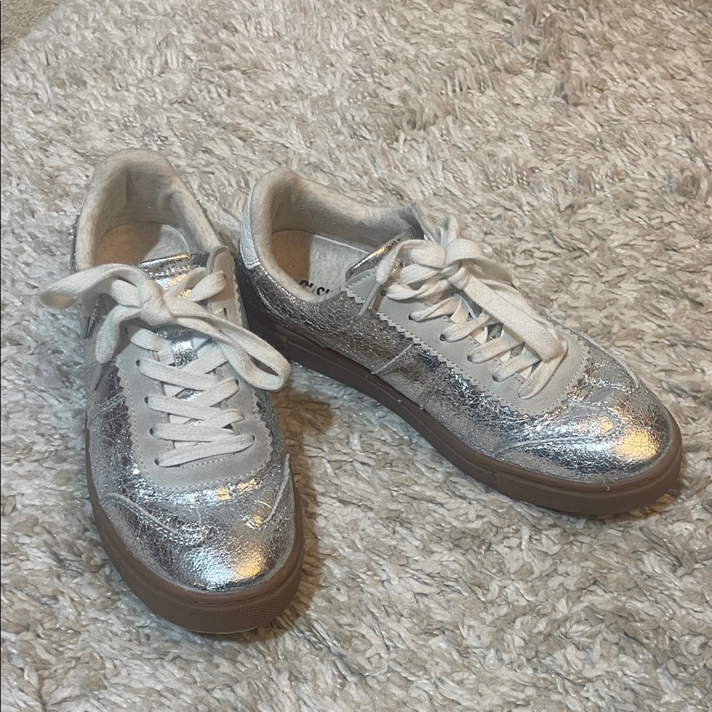 Silver Women's Sneakers